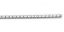 Picture of Wire Sterling Silver 12 Gauge/.081 Inch Half Bead