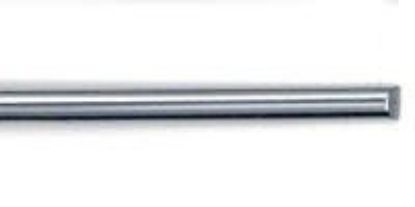 Picture of Nickel Silver Half Round Wire, 8 Gauge/.128", 5ft Coil