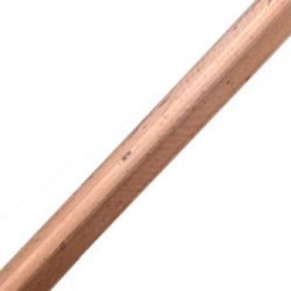 Picture of Half Round Wire Copper 8 Gauge/.128 Inch base. 5 Ft.