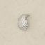 Picture of Sterling Silver Machine Cast Left Leaf 9mm