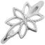 Picture of Sterling Silver "Jennifer" Sandcast Bracelet, 1-1/4" Width, 5-1/4" Length.