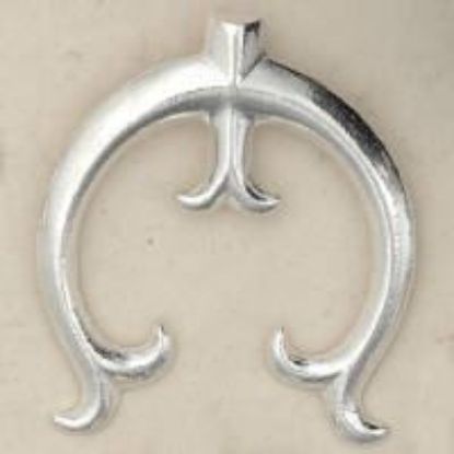 Picture of Sterling Silver, Sand Cast Naja #1, 2-1/8" x 2-1/2"