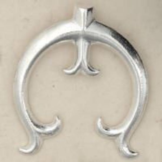 Picture of Sterling Silver, Sand Cast Naja #1, 2-1/8" x 2-1/2"