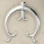 Picture of Sterling Silver, Sand Cast Naja #1, 2-1/8" x 2-1/2"