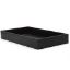 Picture of Black Vinyl Textured Quality Jewelry Tray, 14-5/8" x 8-1/4" x 2" H