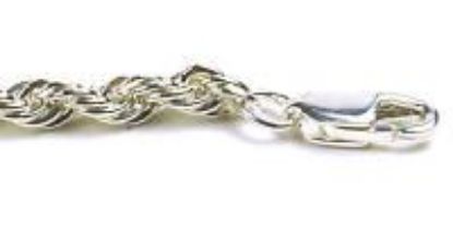 Picture of Sterling Silver French Rope Chain 27 Inch x 4mm