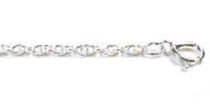 Picture of Sterling Silver Medium 15 Rope Chain 18 Inch x 1.8mm