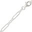 Picture of Sterling Silver Long And Short Chain 18 Inch x 3.3mm