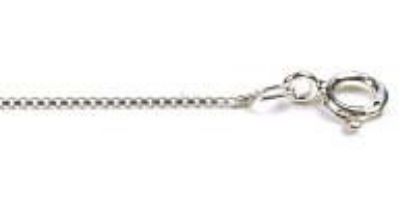 Picture of Sterling Silver Box Chain 18 Inch x 1mm