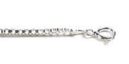 Picture of Sterling Silver Box Chain 20 Inch x 1.5mm