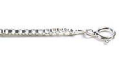 Picture of Sterling Silver Box Chain 24 Inch x 1.5mm