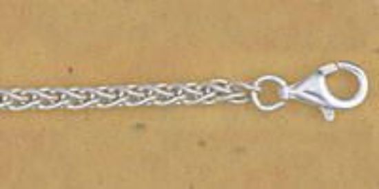 Picture of Sterling Silver Wheat Chain 20 Inch x 2.4mm
