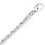 Picture of Silver Plated French Rope Chain 3.5mm 24". IMPORTED ECONOMY QUALITY CHAINS: DUE TO THE PRICE, THIS ITEM VARIES IN LENGTH AND SIZE, NO REFUNDS OR EXCHANGES.