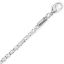 Picture of Silver Plated Rolo Chain 3mm 18". IMPORTED ECONOMY QUALITY CHAINS: DUE TO THE PRICE, THIS ITEM VARIES IN LENGTH AND SIZE, NO REFUNDS OR EXCHANGES.
