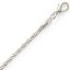 Picture of Silver Plated Diamond Chain 2mm 20". IMPORTED ECONOMY QUALITY CHAINS: DUE TO THE PRICE, THIS ITEM VARIES IN LENGTH AND SIZE, NO REFUNDS OR EXCHANGES.