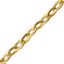 Picture of Gold Plated Cable Chain 3mm, 100 Foot Spool