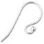 Picture of Sterling Silver Ear Wire w/ Ball 2mm 0.032"