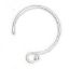 Picture of Sterling Silver Circle Ear Wire 14mm 0.024"