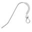 Picture of Sterling Silver French Ball Ear Wire .028 Inch 15.2x22.5mm