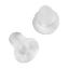 Picture of Clear Rubber French Wire Ear Clutches<br />20 Pair