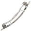 Picture of Nickel Plated Barrettes 2-5/16", 10 Barrettes