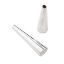 Picture of Silver Plated Cones 1" x 6mm Base<br />10 Pair