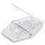 Picture of Beadalon Silver Plated Crimp Covers Variety Pack<br />80 Crimp Covers