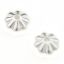 Picture of Silver Plated Daisy Beads 6mm<br />100 Beads