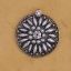 Picture of White Base Metal Pendant 43mm