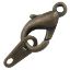 Picture of Antique Brass Plated Trigger Clasps 6x12mm<br />10 Trigger Clasps