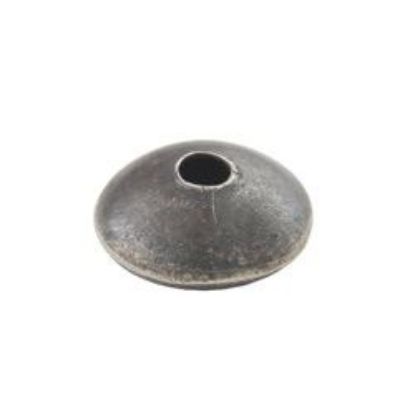 Picture of Sterling Silver Handmade Rondelle Bead, 5x10mm