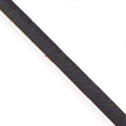 Picture of Brown Leather 1/8" Lace, Sold by the Yard