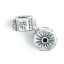 Picture of Sterling Silver Kokopelli Cylinder Bead Small 8x12mm, JBB Finding
