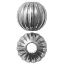 Picture of Sterling Silver Corrugated Round Beads 4mm 1.2mm Hole<br />10 Beads