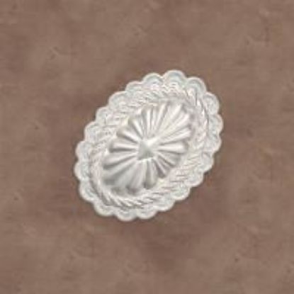 Picture of Sterling Silver Stamped Concho 26x35mm