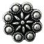 Picture of Rosetta Button w/ Loop 12mm