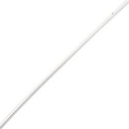 Picture of Beadalon German Style Half Round Silver Plated Wire 20 Gauge 9 Feet 8 Inches