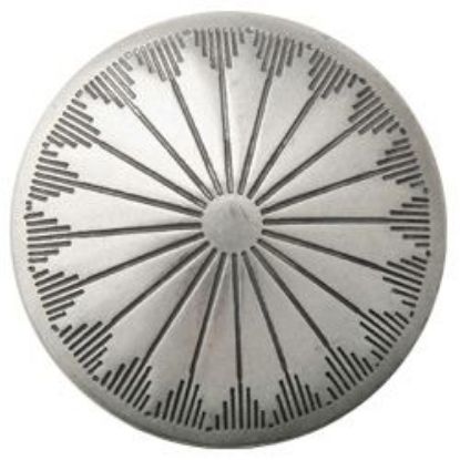 Picture of Nickel Silver Navajo Concho with Loop 21mm