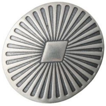 Picture of Nickel Silver Sunburst Concho w/ Loop 22x25mm