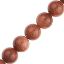 Picture of Goldstone Round Bead 8mm 16" Strand