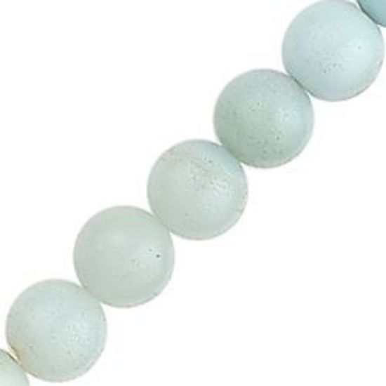 Picture of Amazonite Round Bead 8mm 16" Strand