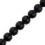 Picture of Black Matte Round Onyx Bead 6mm 16" Strand
