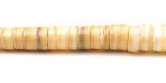 Picture of Melon Graduated Heishi Bead 4-10mm 16" Strand