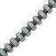 Picture of Hematine 18 Sided Faceted Bead 4mm 16" Strand