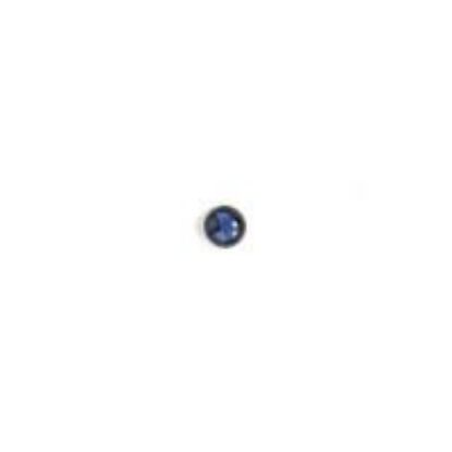 Picture of Blue Paua Shell Round Cabochon 4mm
