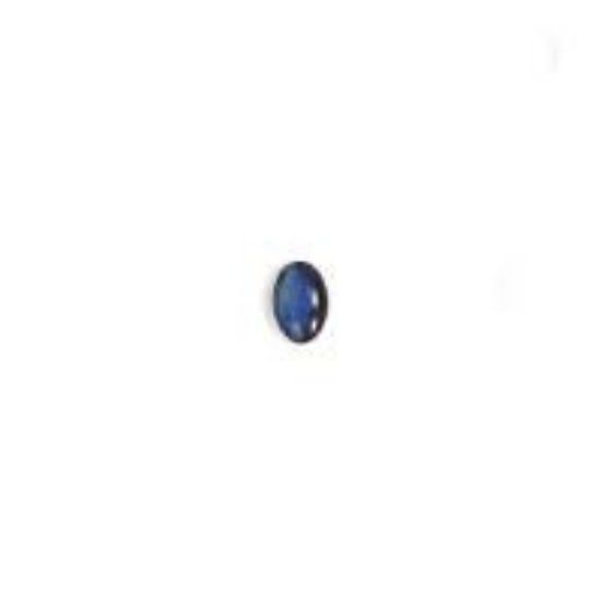 Picture of Blue Paua Shell Oval Cabochon 4x6mm
