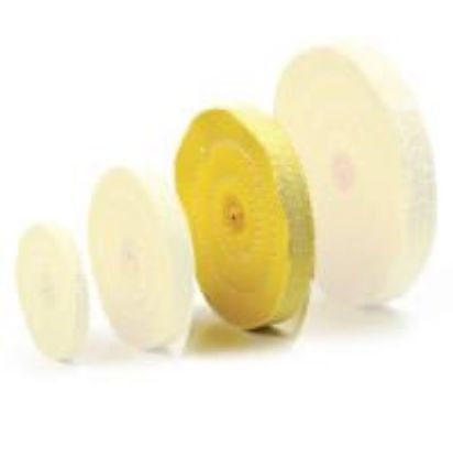 Picture of Yellow Treated Buffing Wheel 5 Inch