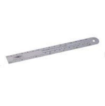 Picture of Steel Ruler, General #676, 6 Inch Length