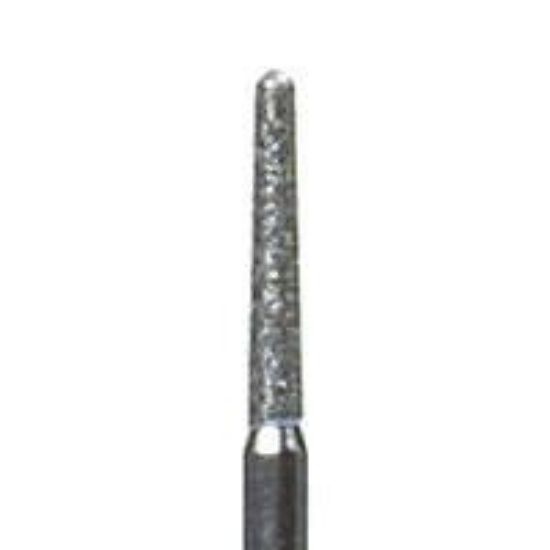 Picture of Rounded Cylinder Diamond Burr, Medium/Fine, 2mm