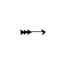 Picture of Steel Stamp, #1 Arrow, 1/4"